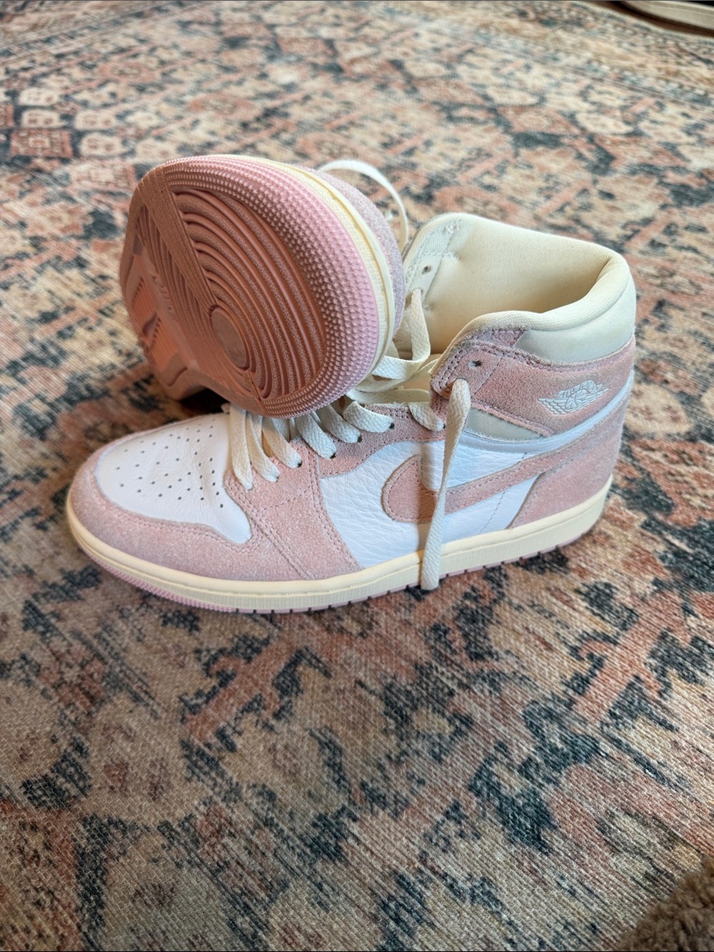 Jordan 1 High sz 8 W Blush Rose Pink